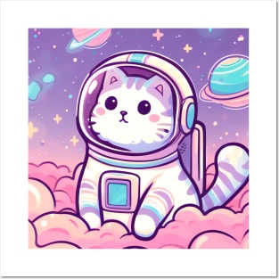 Cosmic Kitty Odyssey Posters and Art